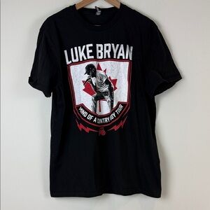 Luke Bryan "Mind of a Country Boy" Concert Tour T-Shirt Size Extra Large